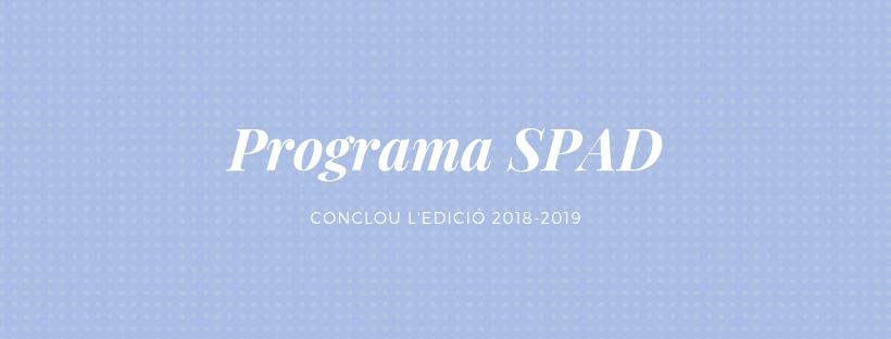 Finalitza l’edició del Programa SPAD 2018-2019 en col·laboració amb la Fundació Catalana per a la Paràlisi Cerebral
