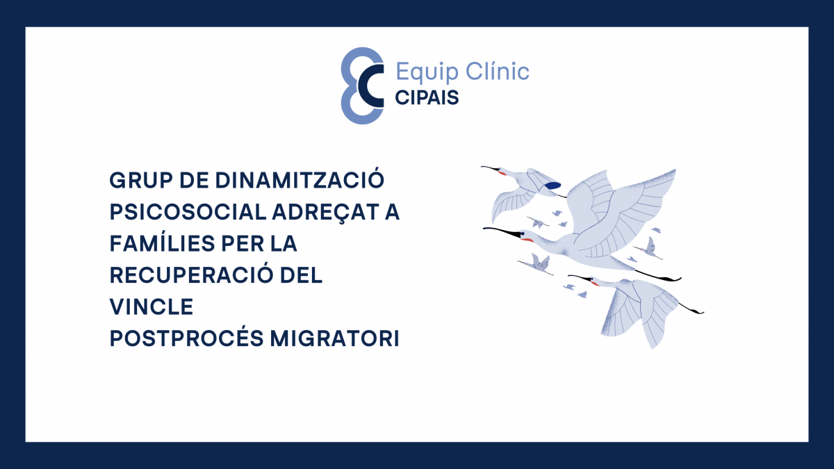 Grup de dinamització psicosocial adreçat a famílies per la recuperació del vincle postprocés migratori