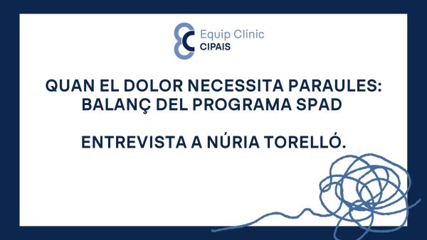 Quan el dolor necessita paraules: balanç del programa SPAD i l’acompanyament psicològic en la fibromiàlgia. Entrevista a Núria Torelló.