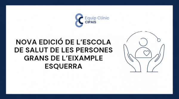 Nova edició de l’Escola de Salut de les Persones Grans de l’Eixample Esquerra