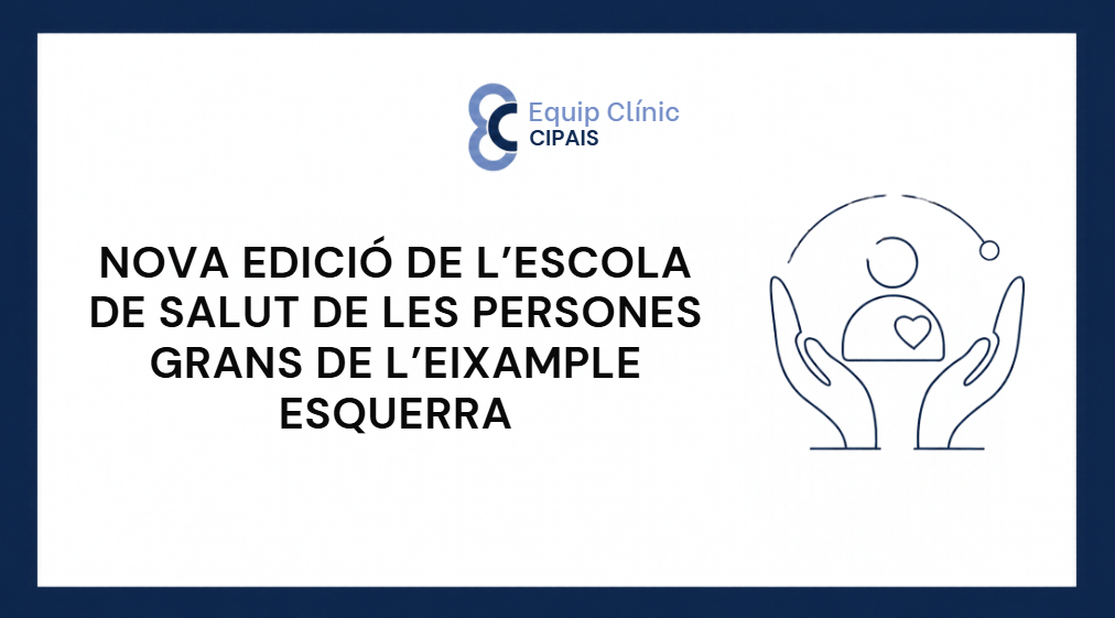 Nova edició de l’Escola de Salut de les Persones Grans de l’Eixample Esquerra